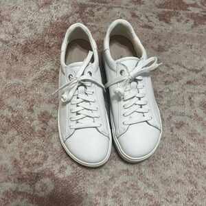 Birkenstock Bend Low Leather Shoes for Women in White